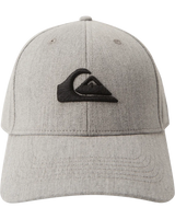 The Quiksilver Mens Decades Cap in Light Grey Heather