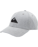 The Quiksilver Mens Decades Cap in Light Grey Heather