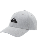 The Quiksilver Mens Decades Cap in Light Grey Heather