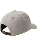 The Quiksilver Mens Decades Cap in Light Grey Heather