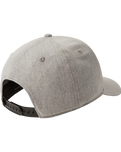 The Quiksilver Mens Decades Cap in Light Grey Heather