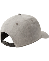 The Quiksilver Mens Decades Cap in Light Grey Heather