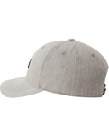 The Quiksilver Mens Decades Cap in Light Grey Heather