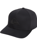 The Quiksilver Mens Amped Up Cap in True Black