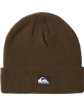 The Quiksilver Mens Performer 2 Beanie in Grape Leaf