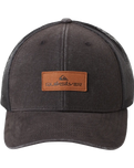 The Quiksilver Mens Down The Hatch Cap in Black