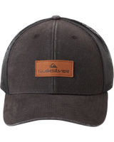 The Quiksilver Mens Down The Hatch Cap in Black