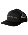 The Quiksilver Mens Omni Trucker Cap in Black