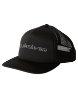 The Quiksilver Mens Omni Trucker Cap in Black