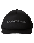 The Quiksilver Mens Omni Trucker Cap in Black