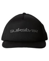 The Quiksilver Mens Omni Trucker Cap in Black