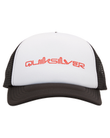 The Quiksilver Mens Omni Trucker Cap in White