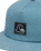 The Quiksilver Mens Heritage Cap in Real Teal