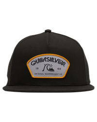 The Quiksilver Mens Club Master Cap in Black