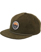 The Quiksilver Mens Still Bills Cap in Grape Leaf