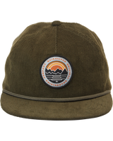 The Quiksilver Mens Still Bills Cap in Grape Leaf