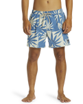 The Quiksilver Mens Everyday Mix Volley Shorts in Star Sapphire