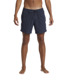 The Quiksilver Mens Everyday Solid Volley Shorts in Dark Navy