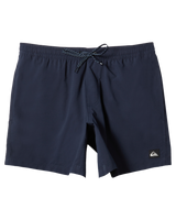 The Quiksilver Mens Everyday Solid Volley Shorts in Dark Navy