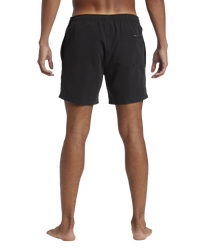 The Quiksilver Mens Everyday Solid Volley Shorts in Black