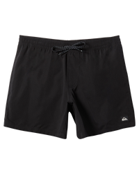 The Quiksilver Mens Everyday Solid Volley Shorts in Black