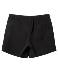 The Quiksilver Mens Everyday Solid Volley Shorts in Black