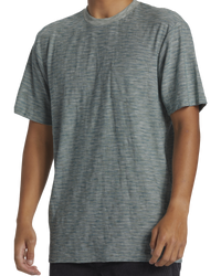 The Quiksilver Mens Kentin T-Shirt in Sea Spray