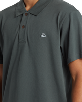 The Quiksilver Mens DNA Polo Shirt in Urban Chic