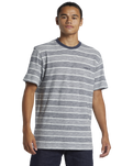 The Quiksilver Mens Grange T-Shirt in Ice Flow