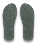 The Quiksilver Mens Molokai Core Flip Flops in Khaki