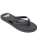 The Quiksilver Mens Molokai Core Flip Flops in Black