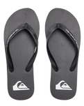 The Quiksilver Mens Molokai Core Flip Flops in Black