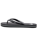 The Quiksilver Mens Molokai Core Flip Flops in Black