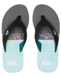 The Quiksilver Mens Molokai Layback II Flip Flops in Blue 5