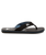 The Quiksilver Mens Molokai Layback II Flip Flops in Black 3