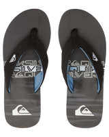 The Quiksilver Mens Molokai Layback II Flip Flops in Black 3