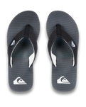 The Quiksilver Mens Molokai Layback II Flip Flops in Black Connect