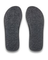 The Quiksilver Mens Molokai Layback II Flip Flops in Black Connect