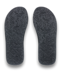 The Quiksilver Mens Molokai Layback II Flip Flops in Iron Gate Holmes