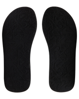 The Quiksilver Mens Molokai Layback II Flip Flops in Blue, Blue and Orange