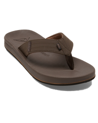 The Quiksilver Mens Rivi III Flip Flops in Brown