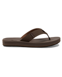 The Quiksilver Mens Rivi III Flip Flops in Brown