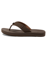 The Quiksilver Mens Rivi III Flip Flops in Brown