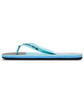 The Quiksilver Mens Molokai Stripe 25 Flip Flops in Nebulas Blue Bloomfade