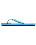 The Quiksilver Mens Molokai Stripe 25 Flip Flops in Nebulas Blue Bloomfade