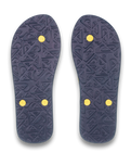 The Quiksilver Mens Molokai Stripe 25 Flip Flops in Estate Blue Connect