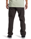 The Quiksilver Mens DNA Beach Cargo Trousers in Tarmac