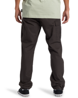 The Quiksilver Mens DNA Beach Cargo Trousers in Tarmac