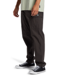 The Quiksilver Mens DNA Beach Cargo Trousers in Tarmac