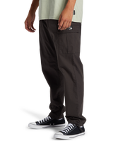 The Quiksilver Mens DNA Beach Cargo Trousers in Tarmac